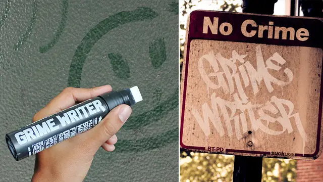 Grime Writer Reverse Graffiti Pen