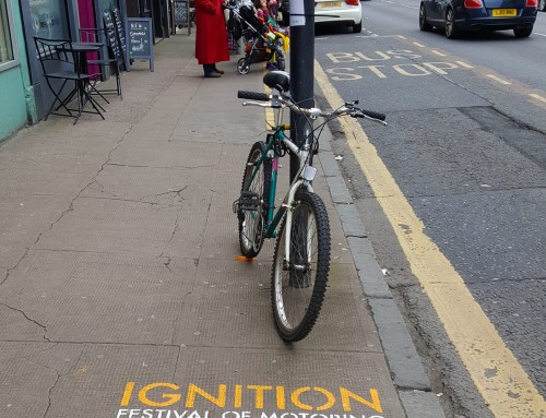 Ignition Festival Street advertising in Glasgow
